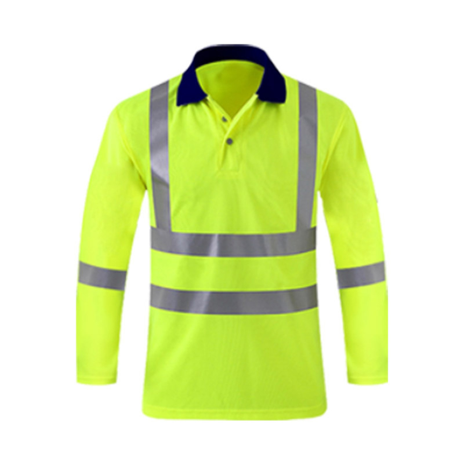 thumbnail image 2 of Sudadera de alta visibilidad para hombre - Poliéster y spandex, reflectante, ropa de trabajo de seguridad, 2 of 5